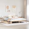vidaXL Massivholzbett mit Schubladen 180x200 cm Kiefer