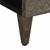 vidaXL Nachttische 2 St&uuml;ck Hellgrau 40x33x46 cm Massivholz Mango