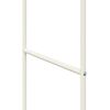 vidaXL Kleiderst&auml;nder Uni Wei&szlig; 80 x 53 x 156 cm