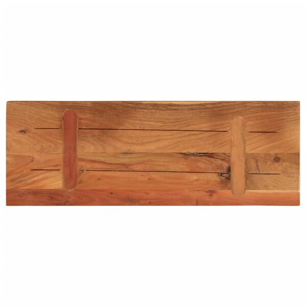 vidaXL Tischplatte 70x30x2,5 cm Rechteckig Massivholz Akazie