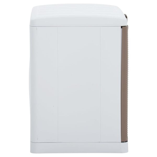 vidaXL Schuhschrank Taupe 40x30x40 cm