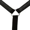 vidaXL Western-Sattel, Halfter & Brustblatt Echtleder 15" Schwarz
