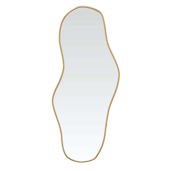 vidaXL Wandspiegel Golden 80x35 cm