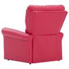 vidaXL Massagesessel Rot Kunstleder