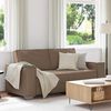 vidaXL Sofa Cappuccino 180 x 78 x 84 cm Stoff