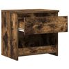 vidaXL Nachttisch R&auml;uchereiche 40x30x39 cm Holzwerkstoff