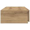 vidaXL Bettschubladen Artisan-Eiche 80 x 36,5 x 16,5 cm Holzwerkstoff