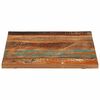 vidaXL Tischplatte Quadratisch 60x60 cm 25-27 mm Altholz Massiv