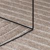 vidaXL Bereichsteppiche Rund Beige &Oslash; 160 CM