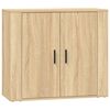 vidaXL Sideboards 3 Stk. Sonoma-Eiche Holzwerkstoff