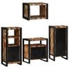 vidaXL Badezimmerm&ouml;bel-Set 4 stk. Mehrfarbig 55 x 35 x 60 cm