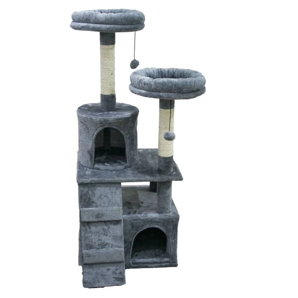 @Pet Kratzbaum Mallorca 48x40x120 cm Hellgrau