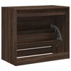vidaXL Schuhschrank Braun Eichen-Optik 80x42x69 cm Holzwerkstoff