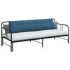 vidaXL R&uuml;ckenkissen Blau 200 x 50 cm Cordstoff