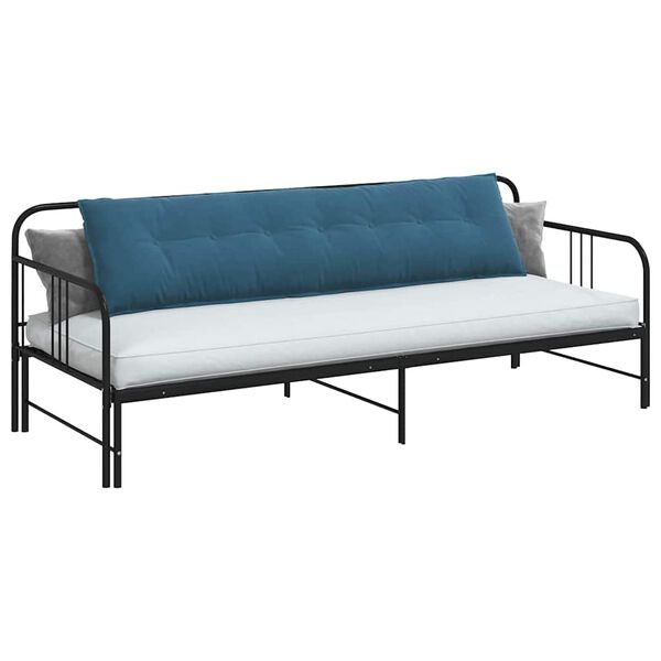 vidaXL R&uuml;ckenkissen Blau 200 x 50 cm Cordstoff