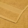 vidaXL G&auml;stet&uuml;cher FROGN 4 Stk. Gold 30x50 cm 360 g/m&sup2;