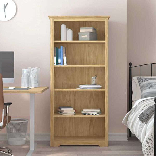 vidaXL B&uuml;cherregal BODO Honigbraun 82 x 40 x 173 cm Holzwerkstoff