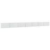 vidaXL Gabione mit 5 mm Draht und 5x2,5 cm Maschen 700x10x50 cm