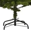 vidaXL K&uuml;nstlicher Weihnachtsbaum Klappbar mit St&auml;nder Gr&uuml;n 240 cm