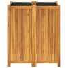 vidaXL Pflanzk&uuml;bel mit Einlage 84x42x100 cm Massivholz Akazie