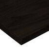vidaXL Treppenstufen 2 Stk. Dunkelbraun 90x30x2 cm Massivholz Eiche