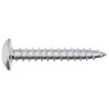 vidaXL Holzschrauben 2 pcs Silber M4 x 25 mm Stahl