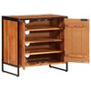 vidaXL Schuhschrank 67x38x65 cm Massivholz Akazie