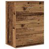 vidaXL Sideboard Altholz 60 x 39 x 80 cm Holzwerkstoff