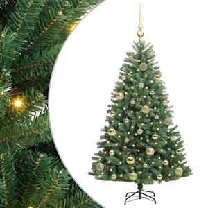 vidaXL K&uuml;nstlicher klappbarer Weihnachtsbaum Gr&uuml;n 120 cm