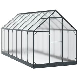 vidaXL Garten Gew&auml;chshaus 183,5 x 423,5 x 207 cm