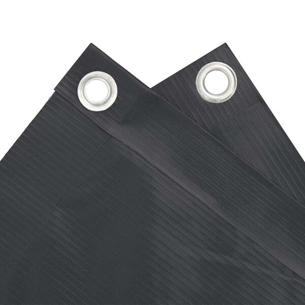 vidaXL Balkon-Sichtschutz Anthrazit 500x90 cm PVC