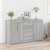 vidaXL Sideboard Graues Sonoma 120 x 36 x 69 cm Holzwerkstoff