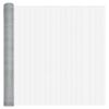 vidaXL Zaunpfosten Silber 100 x 1,5 m (25 mm Maschenweite) Stahl
