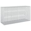 vidaXL Gabione mit 5 mm Draht und 5x2,5 cm Maschen 100x30x50 cm