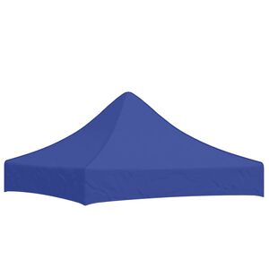 vidaXL Partyzelt-Dach 2x2 m Blau 270 g/m&sup2;