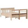 vidaXL Massivholzbett ohne Matratze 140x190 cm Kiefernholz