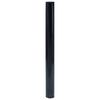 vidaXL Fensterfolie Statisch Matt Schwarz 45x500 cm PVC