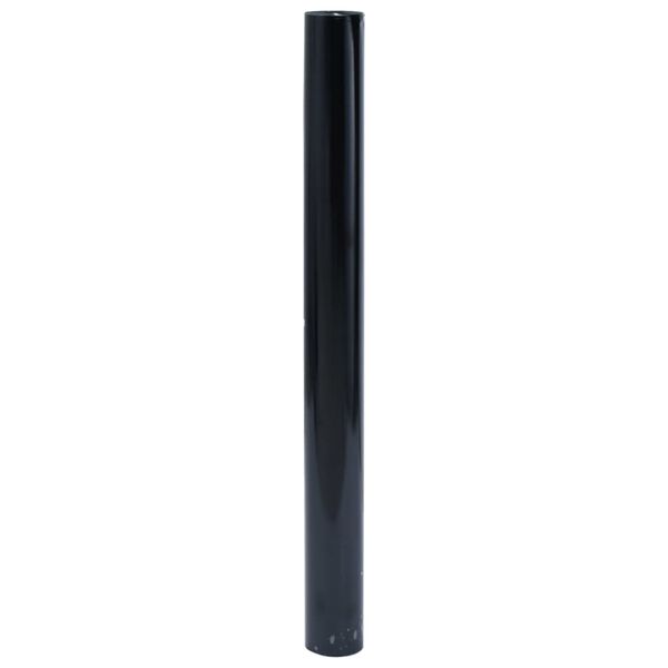 vidaXL Fensterfolie Statisch Matt Schwarz 45x500 cm PVC