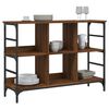 vidaXL Sideboard Braun Eichen-Optik 102x32x73,5 cm Holzwerkstoff