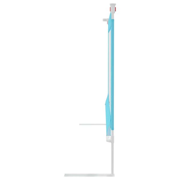 vidaXL Kleinkind-Bettschutzgitter Blau 100x25 cm Stoff