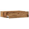 vidaXL TV-Schrank mit LED-Leuchten Altholz-Optik 60x35x15,5 cm