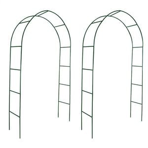 2x Garten Rosenbogen Torbogen Rankgitter Rosens&auml;ule