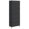 vidaXL Schrankset 2 pcs Schwarz 66 x 34,5 x 90 cm Holzwerkstoff