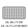 RIDDER Badewannenmatte Antirutschmatte Promo Schwarz