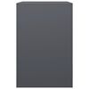 vidaXL Brennholzregal Anthrazit 60x40x60 cm Stahl