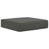 vidaXL Sitzkissen f&uuml;r Outdoor Anthrazit 40 x 40 x 8 cm 100 % Polyester