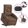 vidaXL Relaxsessel mit Aufstehhilfe Braun Stoff