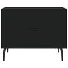 vidaXL Couchtisch Schwarz 50x50x40 cm Holzwerkstoff