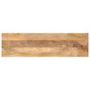 vidaXL Tischplatte 110x40x2,5 cm Rechteckig Massivholz Mango