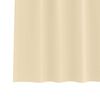 vidaXL Verdunkelungs-Vorh&auml;nge mit Ringen 2 pcs Creme 225 x 140 cm